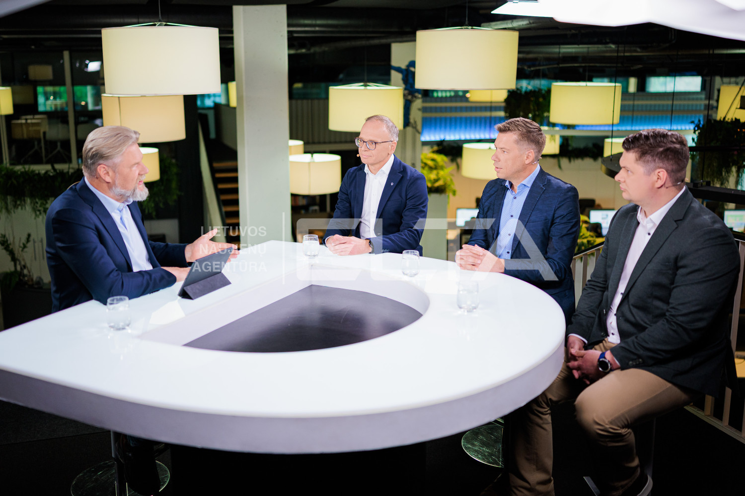 Arūnas Milašius, Darius Snieška, Darius Biekša, Mindaugas Protas. ELTA / Josvydas Elinskas